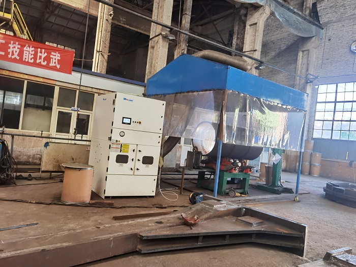 美蓝环保耐磨堆焊除尘器