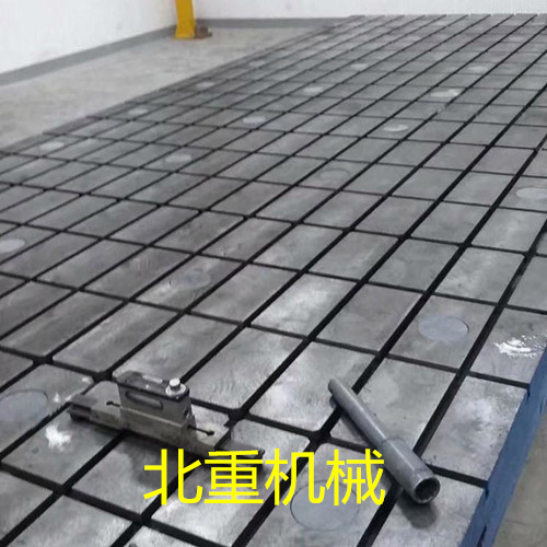 铸铁焊接平台 高精度焊接平台  工作面平面加槽 河北北重