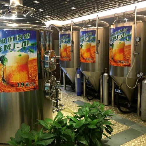 小型啤酒设备日产1000升啤酒设备啤酒设备生产厂家