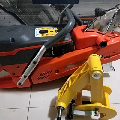 秦皇岛鞍铁铁路钢轨锯轨机_器材厂_工作流程