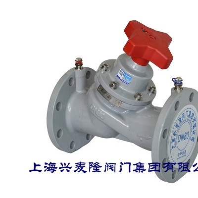 上海兴麦隆 BSVP静态平衡阀法兰连接 工作原理