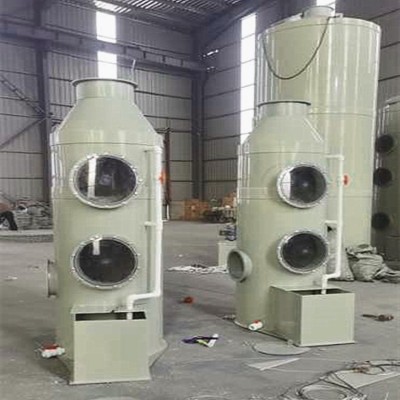生产pp喷淋塔 耐高温防腐蚀 工业废气水洗涤塔