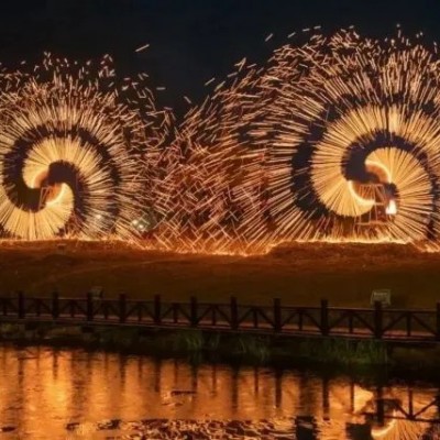瑞金市打铁花设备公司设备精良山东三喜