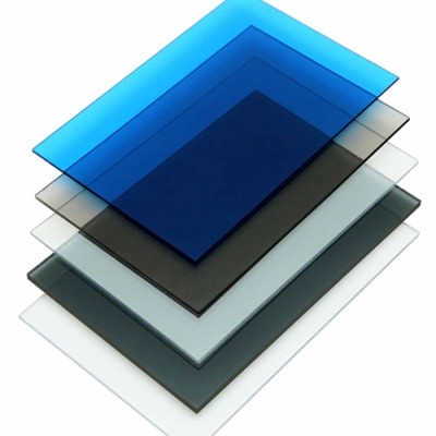 pc耐力板透明耐撞击车棚雨棚顶棚定做加工阳光房阳光板
