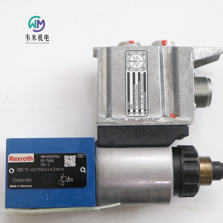 力士乐比例溢流阀DBETE-62/50G24K31A1V