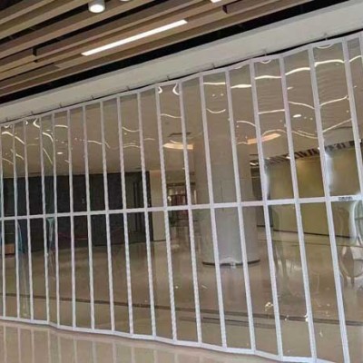 门市水晶折叠门河北厂家安装