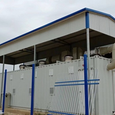 渭城料仓彩钢棚圆弧棚施工搭建钢筋堆放铁皮棚