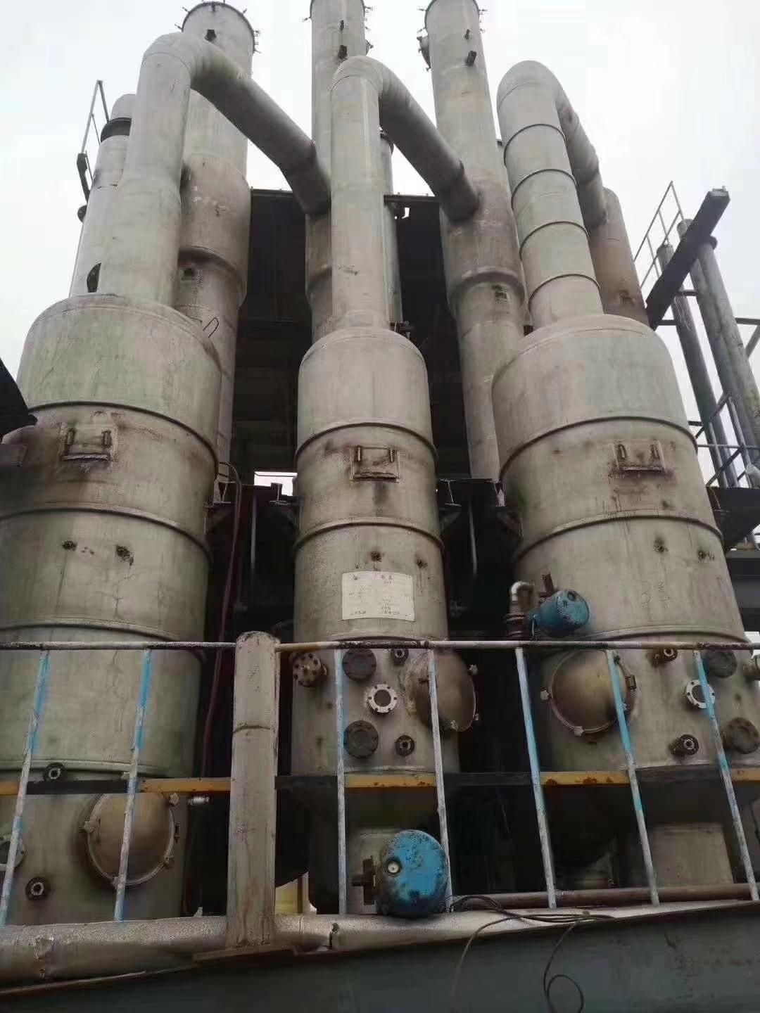 二手多效全自动蒸发器，强制循环蒸发设备，不锈钢材质