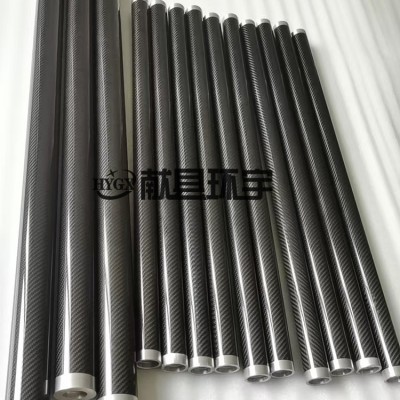 高精度碳纤维辊轴 自重轻强度高定制加工