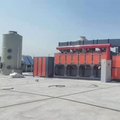汽车4S店环保装置 治理VOCS环保设备 喷漆房催化燃烧
