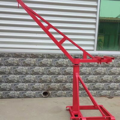 360度室外建筑小吊机/1吨工地起吊机220V电压