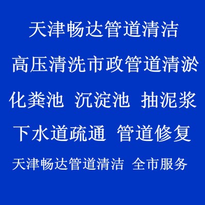东丽张贵庄吸污 吸泥浆 沉淀池清底  化粪池清理