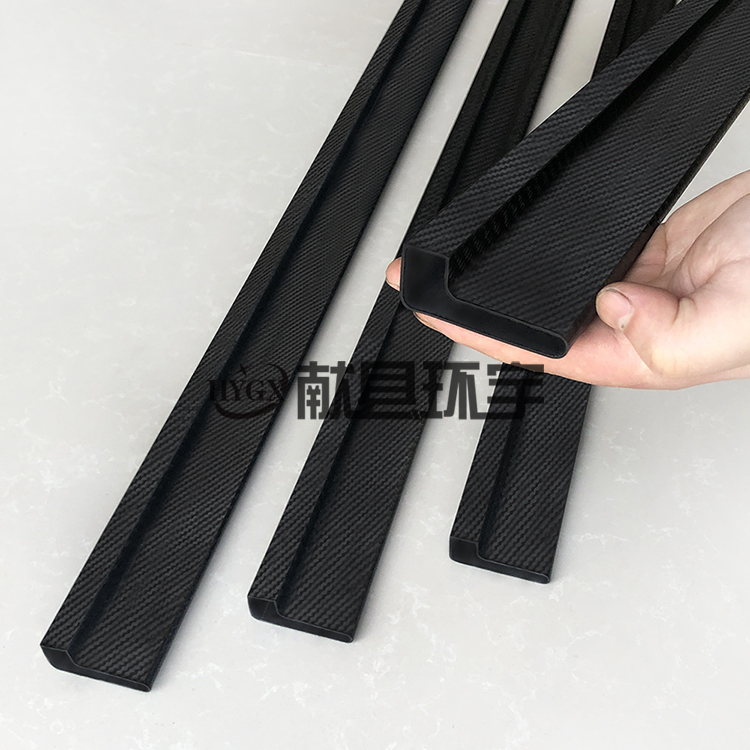 碳纤维L型管 耐高温碳纤维异形管 环宇碳纤维管厂家