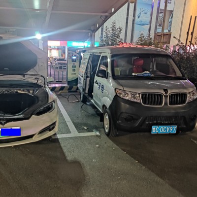 淄博享电移动充电车，解决纯电车应急充电问题