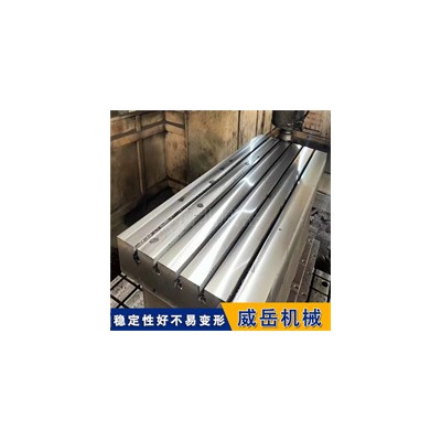 重型铸铁装配平台 加强筋设计 承重强 发动机装配专用工作台