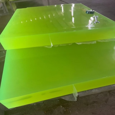 耐磨聚氨酯衬板 煤仓溜槽抗冲击 PU 衬板牛筋垫